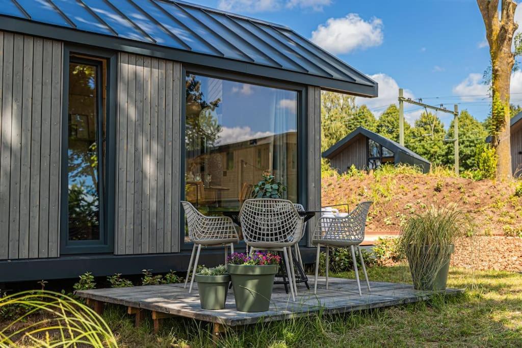 Tinyhouse Eucalyptus Met Hottub Villa Meerssen Kültér fotó